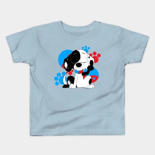 Deepak Dalmatian Kids T-Shirt